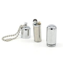 Waterproof Fire Starter Capsule Keychain