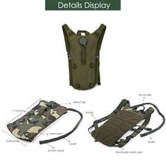 Military Molle Hydration Backpack