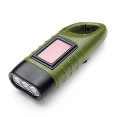 Mini Emergency Rechargeable Solar Flashlight