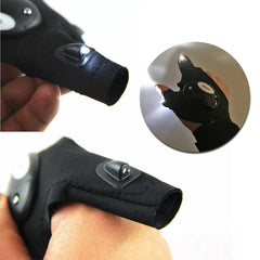 Magic Strap Finger Flashlight Glove