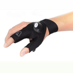 Magic Strap Finger Flashlight Glove