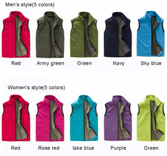 Waterproof Warm Fleece Outdoor Vest